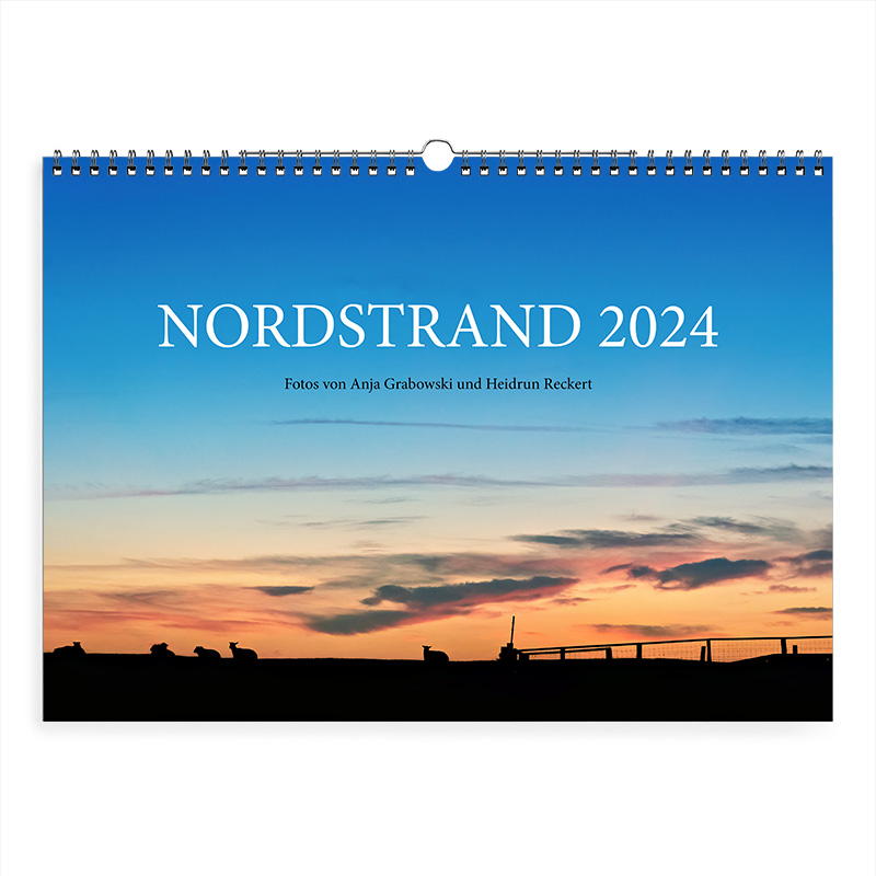 Kalender Nordstrand 2024 - A3 Quer
