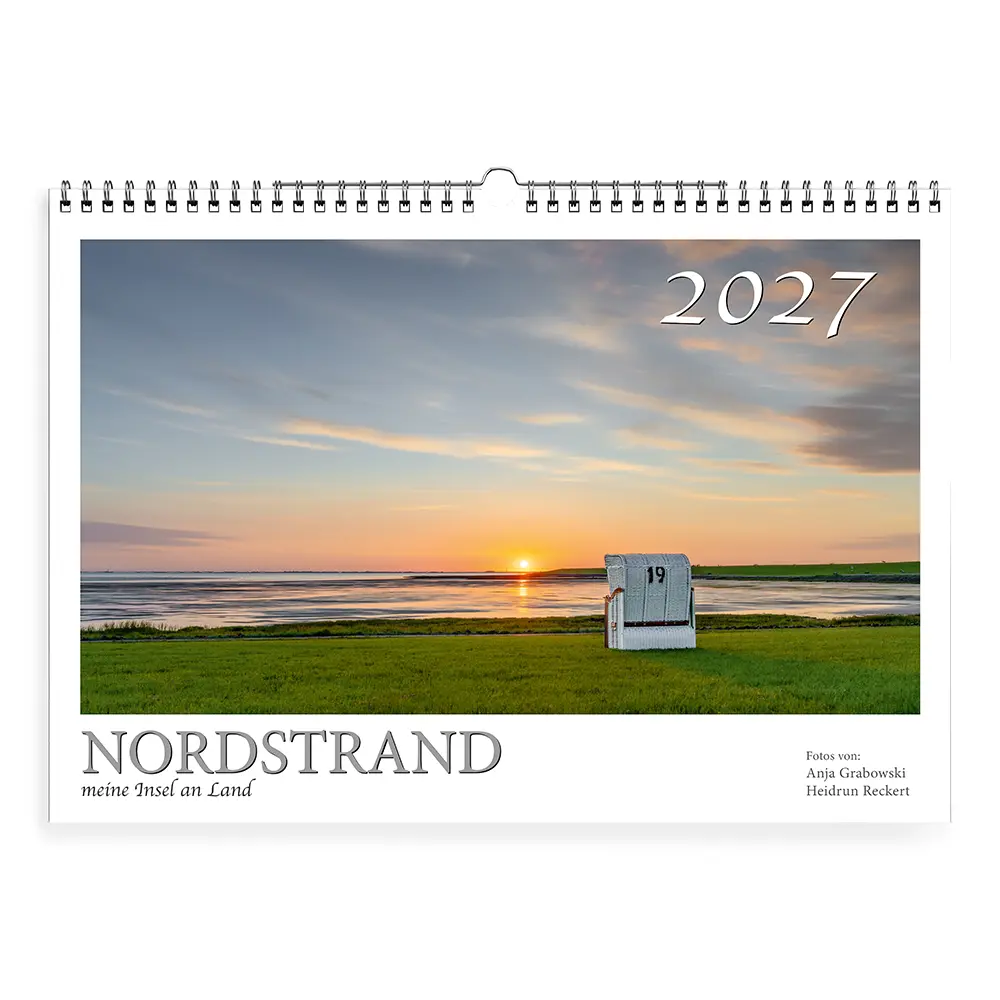 2027 Nordstrand - Wandkalender A3 Titelblatt 2027 Nordstrand - Wandkalender A3 Titelblatt